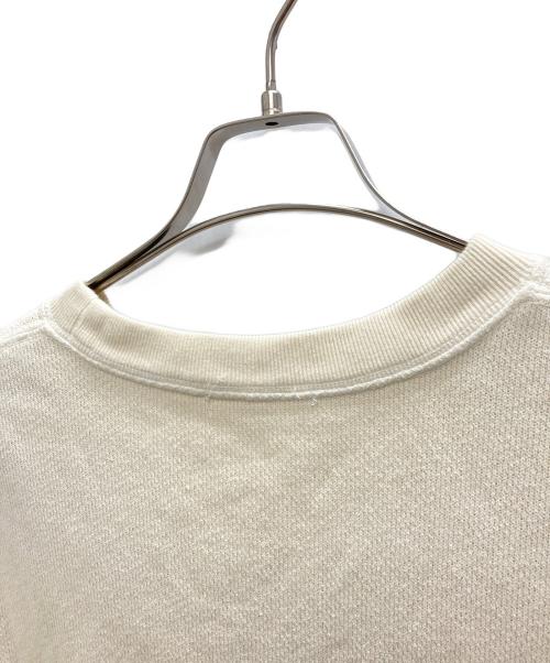 Dinoworks（ディノワークス）Dinoworks (ディノワークス) EGG SWEAT TEE アイボリー サイズ:Mの古着・服飾アイテム