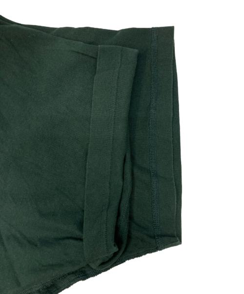 BALENCIAGA（バレンシアガ）BALENCIAGA (バレンシアガ) adidas (アディダス) ロゴ刺繍インサイドアウトTシャツ グリーン サイズ:SIZE 1の古着・服飾アイテム