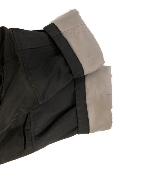 ARMANI EXCHANGE（アルマーニ エクスチェンジ）ARMANI EXCHANGE (アルマーニ エクスチェンジ) 中綿ジップハーフコート ブラック サイズ:Ⅿの古着・服飾アイテム