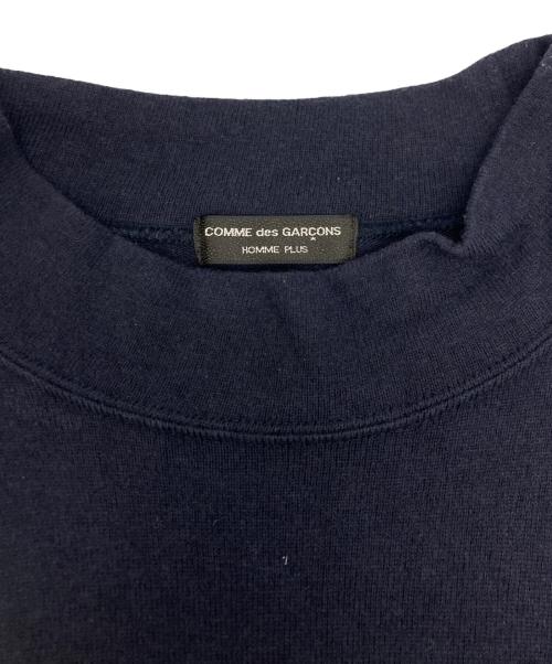 COMME des GARCONS HOMME PLUS（コムデギャルソンオムプリュス）COMME des GARCONS HOMME PLUS (コムデギャルソンオムプリュス) サイドジップモックネックニット ネイビー サイズ:SIZE Freeの古着・服飾アイテム