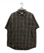 steinシュタイン）の古着「OVERSIZED SS SHIRT」｜ブラウン