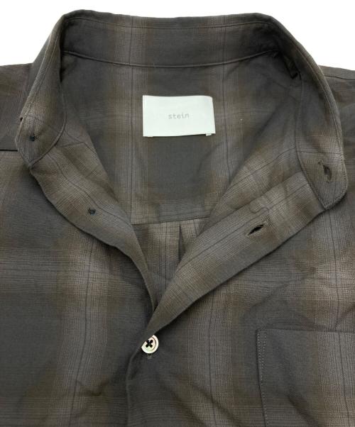 stein（シュタイン）stein (シュタイン) OVERSIZED SS SHIRT ブラウン サイズ:SIZE Mの古着・服飾アイテム