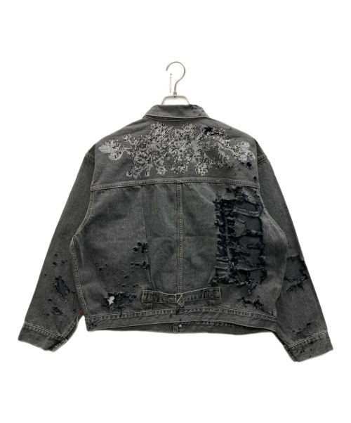 SEVESKIG（セヴシグ）SEVESKIG (セヴシグ) 2406XX Ver,Kill the wall グレー サイズ:SIZE Mの古着・服飾アイテム