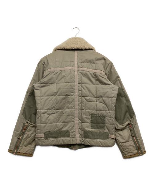 DIESEL（ディーゼル）DIESEL (ディーゼル) ボンバージャケット ベージュ サイズ:Mの古着・服飾アイテム