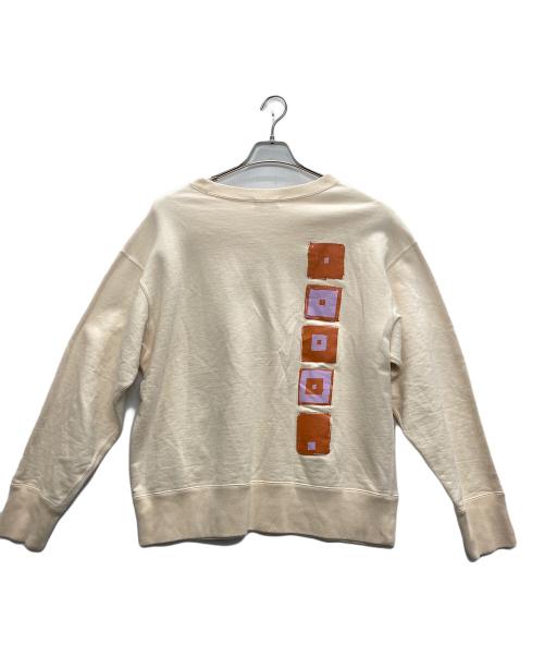 AUBETT（オーベット）AUBETT (オーベット) プリントスウェット アイボリー サイズ:5の古着・服飾アイテム