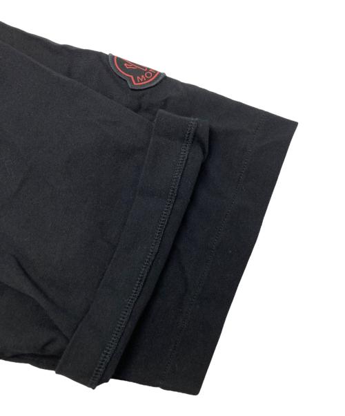 MONCLER GENIUS（モンクレール ジーニアス）MONCLER GENIUS (モンクレール ジーニアス) Palm Angels (パーム エンジェルス) MAGLIA T-SHIRT ブラック サイズ:SIZE Lの古着・服飾アイテム