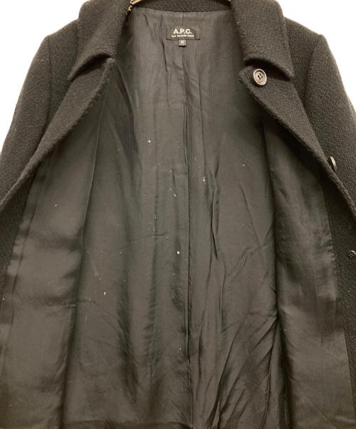 A.P.C.（アーペーセー）A.P.C. (アーペーセー) ウールコート ブラック サイズ:36の古着・服飾アイテム