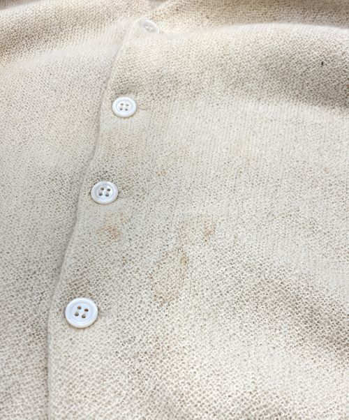 MAUS & HOFFMAN（マウス&ホフマン）MAUS & HOFFMAN (マウス&ホフマン) Lemmermayer (レマメイヤー) アルパカニットカーディガン アイボリー サイズ:SIZE 44の古着・服飾アイテム