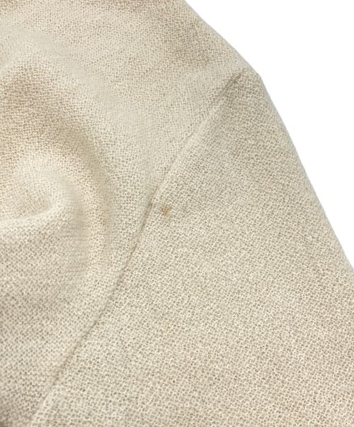 MAUS & HOFFMAN（マウス&ホフマン）MAUS & HOFFMAN (マウス&ホフマン) Lemmermayer (レマメイヤー) アルパカニットカーディガン アイボリー サイズ:SIZE 44の古着・服飾アイテム