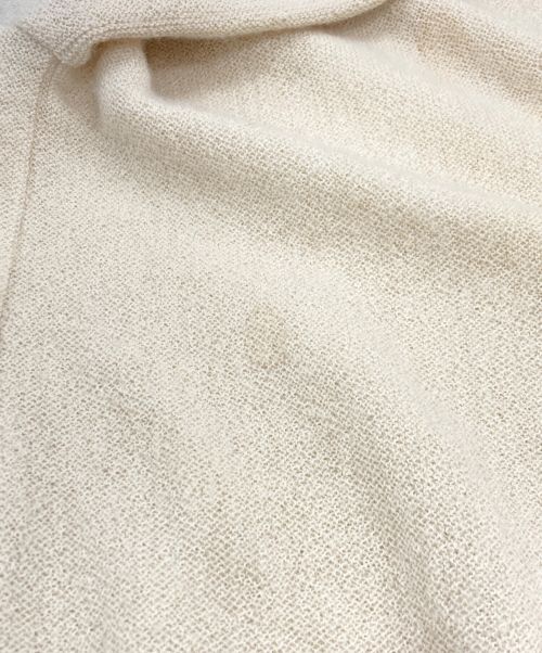 MAUS & HOFFMAN（マウス&ホフマン）MAUS & HOFFMAN (マウス&ホフマン) Lemmermayer (レマメイヤー) アルパカニットカーディガン アイボリー サイズ:SIZE 44の古着・服飾アイテム