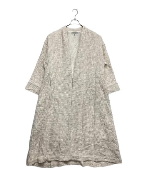 M moussy（マウジー）M moussy (マウジー) WRAP LONG コート アイボリー サイズ:2 未使用品の古着・服飾アイテム