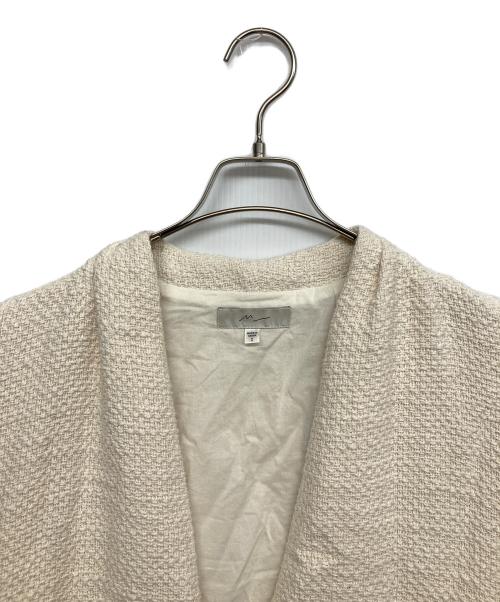 M moussy（マウジー）M moussy (マウジー) WRAP LONG コート アイボリー サイズ:2 未使用品の古着・服飾アイテム