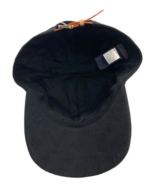 LOUIS VUITTON（ルイ ヴィトン）LOUIS VUITTON (ルイ ヴィトン) キャップ・モノグラム エッセンシャル ブラックの古着・服飾アイテム