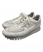 ZDAゼットディエー）の古着「オールレザー スニーカー」｜ホワイト