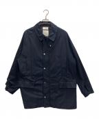 MARKAWAREマーカウェア）の古着「ウェイファーラーコート」｜ネイビー