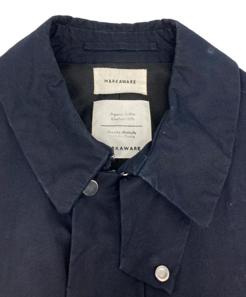 MARKAWARE（マーカウェア）MARKAWARE (マーカウェア) ウェイファーラーコート ネイビー サイズ:SIZE 3の古着・服飾アイテム
