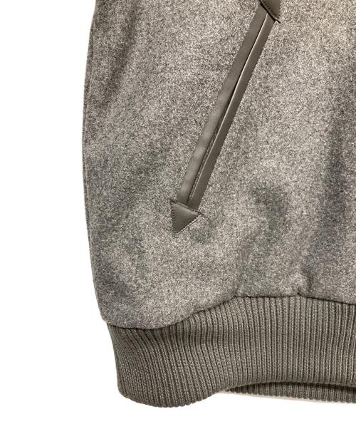 68&BROTHERS（68&ブラザーズ）68&BROTHERS (68&ブラザーズ) Melton Varsity Jacket グレー サイズ:XL 未使用品の古着・服飾アイテム