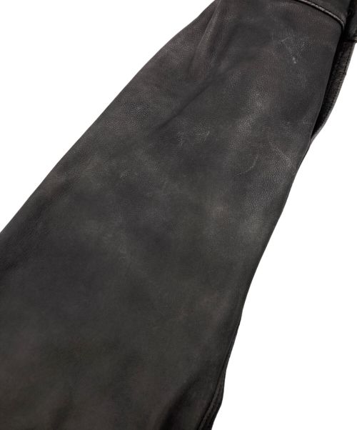 seven by seven（セブンバイセブン）seven by seven (セブンバイセブン) ユーロ ワーク レザー ジャケット グレー サイズ:SIZE Mの古着・服飾アイテム