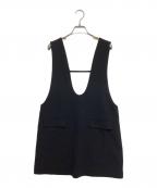 AEWEN MATOPHイウエン マトフ）の古着「Uネック ミニ ワンピース」｜ブラック