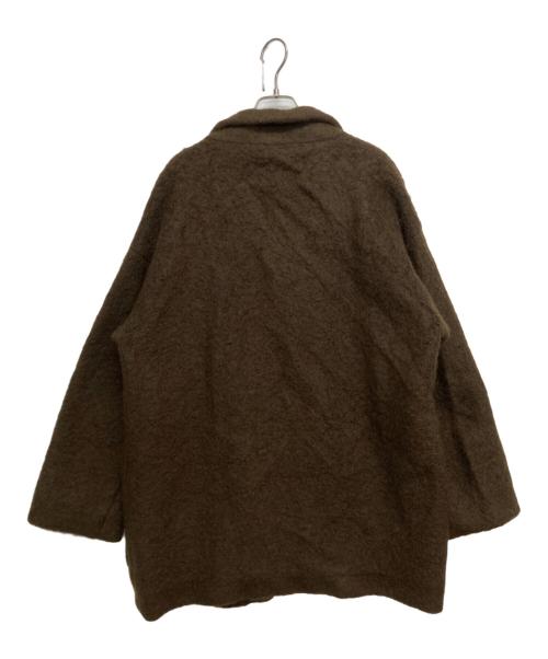 gold（ゴールド）GOLD (ゴールド) WOOL SHAGGY ROBE JACKET ブラウン サイズ:SIZE Mの古着・服飾アイテム