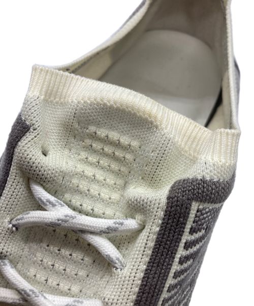 HERMES（エルメス）HERMES (エルメス) アディクトニットスニーカー グレー×ホワイト サイズ:42 1/2の古着・服飾アイテム