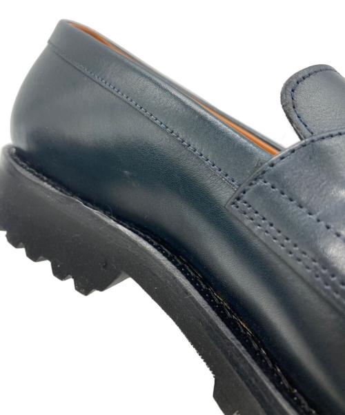 Jalan Sriwijaya（ジャランスリウァヤ）Jalan Sriwijaya (ジャランスリウァヤ) LaLa Begin (ララビギン) ビットローファー ネイビー サイズ:5 1/2の古着・服飾アイテム