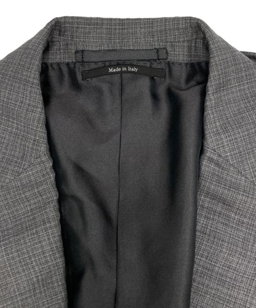 dunhill（ダンヒル）dunhill (ダンヒル) ウールシルクセットアップスーツ グレー サイズ:SIZE 48の古着・服飾アイテム