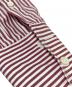 中古・古着 BRUNELLO CUCINELLI (ブルネロクチネリ) ストライプシャツ レッド×ホワイト サイズ:SIZE S：6000円