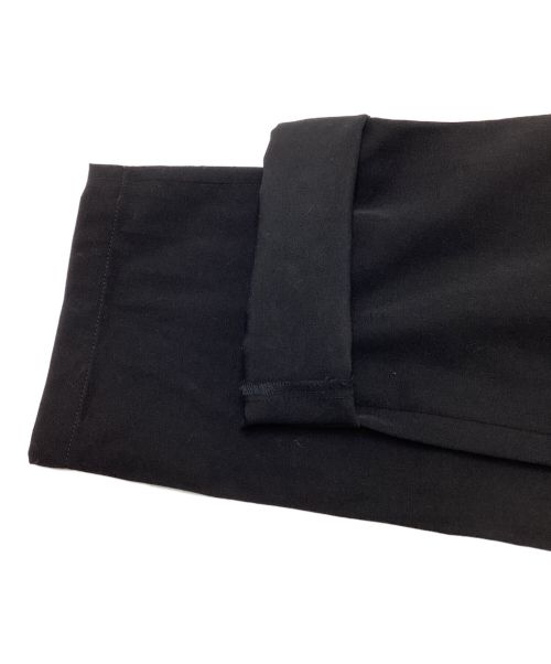 YOHJI YAMAMOTO（ヨウジヤマモト）YOHJI YAMAMOTO (ヨウジヤマモト) テーパードウールパンツ ブラック サイズ:1の古着・服飾アイテム