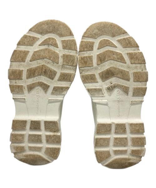 ALEXANDER McQUEEN（アレキサンダーマックイーン）ALEXANDER McQUEEN (アレキサンダーマックイーン) TREAD SLICK CHELSEA Boots ホワイト サイズ:37 1/2の古着・服飾アイテム