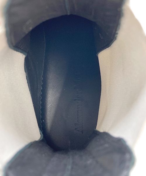 ALEXANDER McQUEEN（アレキサンダーマックイーン）ALEXANDER McQUEEN (アレキサンダーマックイーン) TREAD SLICK CHELSEA Boots ホワイト サイズ:37 1/2の古着・服飾アイテム