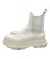 ALEXANDER McQUEEN (アレキサンダーマックイーン) TREAD SLICK CHELSEA Boots ホワイト サイズ:37 1/2：16000円
