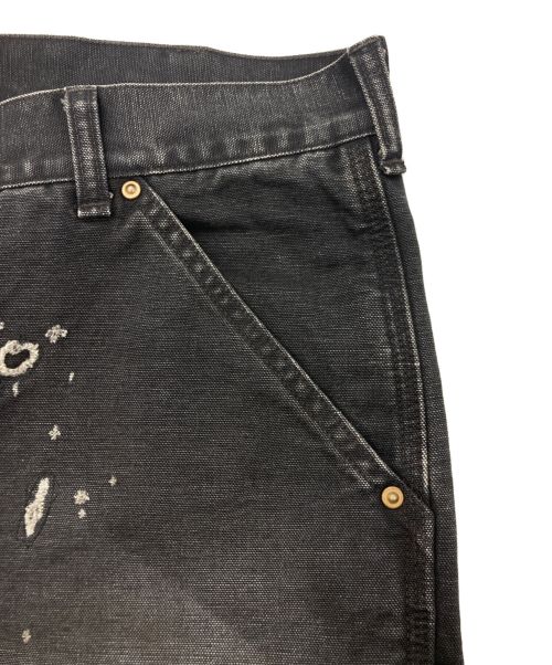 SAINT MICHAEL（セントマイケル）SAINT MICHAEL (セントマイケル) DENIM DOUBLE KNEE ブラック サイズ:Mの古着・服飾アイテム