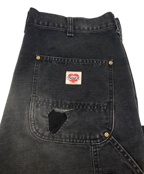 SAINT MICHAEL（セントマイケル）SAINT MICHAEL (セントマイケル) DENIM DOUBLE KNEE ブラック サイズ:Mの古着・服飾アイテム