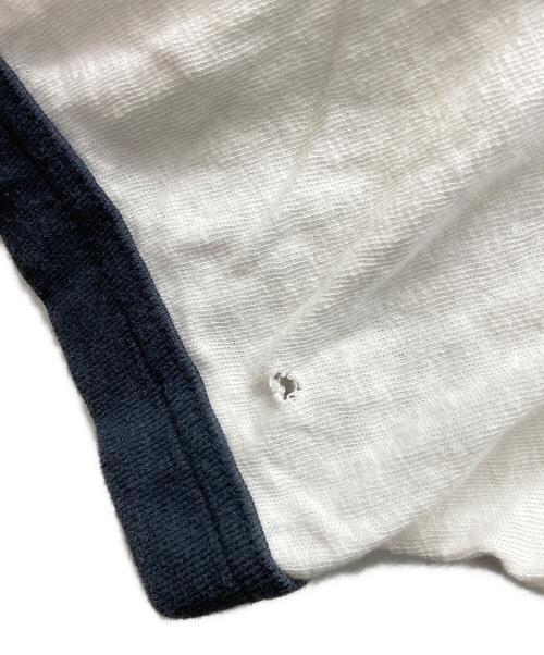 READYMADE（レディメイド）READYMADE (レディメイド) SS T-SHIRT RINGER ホワイト サイズ:SIZE Mの古着・服飾アイテム