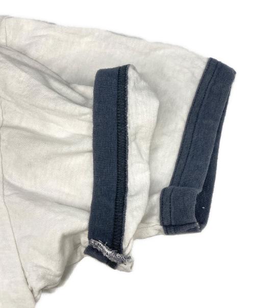 READYMADE（レディメイド）READYMADE (レディメイド) SS T-SHIRT RINGER ホワイト サイズ:SIZE Mの古着・服飾アイテム