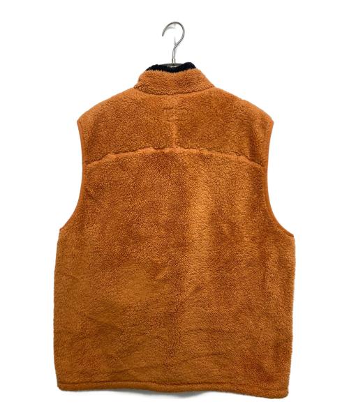 thisisneverthat（ディスイズネバーザット）thisisneverthat (ディスイズネバーザット) High Loft Fleece Vest オレンジ サイズ:SIZE Lの古着・服飾アイテム