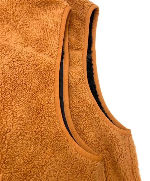 thisisneverthat（ディスイズネバーザット）thisisneverthat (ディスイズネバーザット) High Loft Fleece Vest オレンジ サイズ:SIZE Lの古着・服飾アイテム