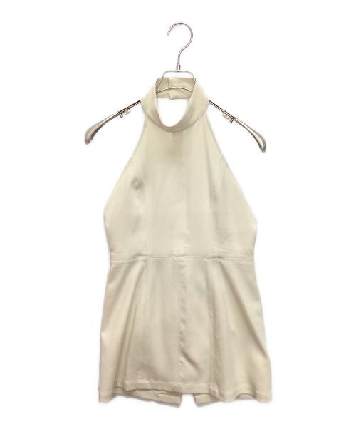 TODAYFUL（トゥデイフル）TODAYFUL (トゥデイフル) Halterneck Apron Tops ベージュ サイズ:SIZE Freeの古着・服飾アイテム