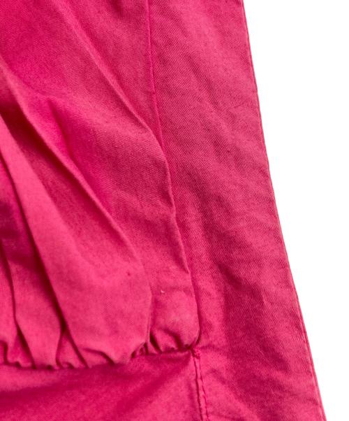 MARNI（マルニ）MARNI (マルニ) S/Sギャザーブラウス ピンク サイズ:SIZE 42の古着・服飾アイテム
