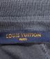 中古・古着 LOUIS VUITTON (ルイ ヴィトン) トラベルジップスウェットパンツ ネイビー サイズ:L：26000円