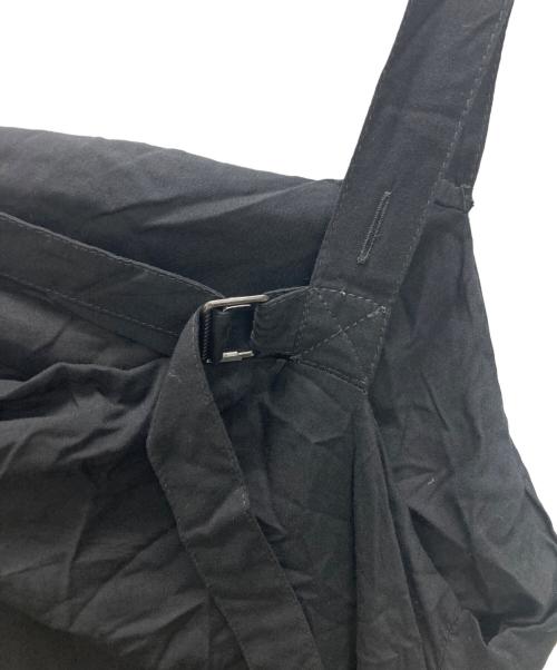 ANN DEMEULEMEESTER（アンドゥムルメステール）ANN DEMEULEMEESTER (アンドゥムルメステール) ノースリーブワンピース ブラック サイズ:SIZE　34の古着・服飾アイテム