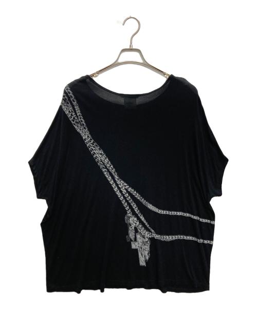 GIVENCHY（ジバンシィ）GIVENCHY (ジバンシィ) シルクブレンドノースリーブカットソー ブラック サイズ:SIZE XSの古着・服飾アイテム