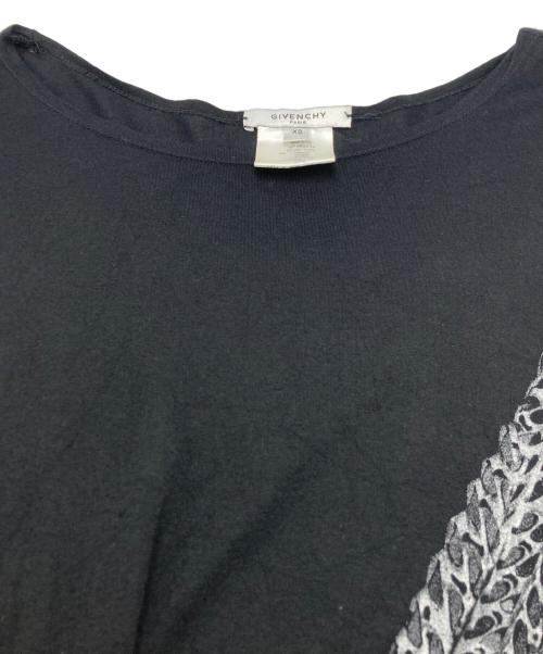 GIVENCHY（ジバンシィ）GIVENCHY (ジバンシィ) シルクブレンドノースリーブカットソー ブラック サイズ:SIZE XSの古着・服飾アイテム