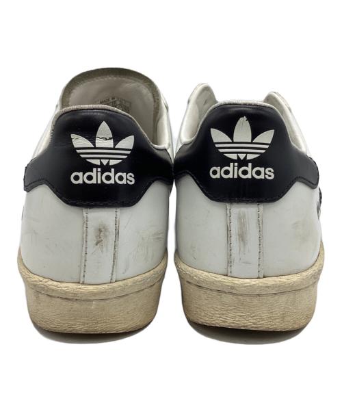 adidas（アディダス）adidas (アディダス) PRADA (プラダ) SUPER STAR ホワイト×ブラック サイズ:23.5cmの古着・服飾アイテム