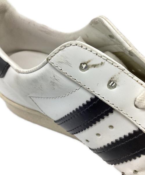 adidas（アディダス）adidas (アディダス) PRADA (プラダ) SUPER STAR ホワイト×ブラック サイズ:23.5cmの古着・服飾アイテム