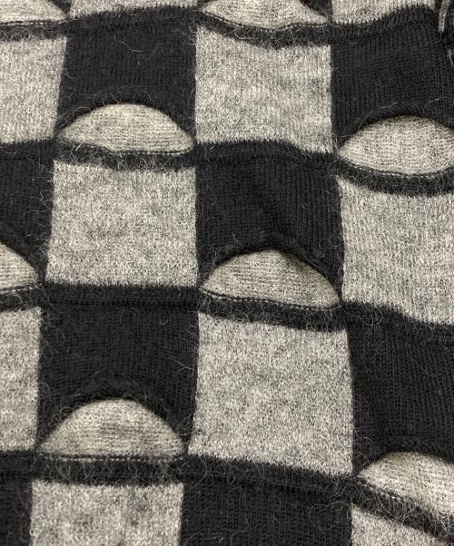 ISSEY MIYAKE（イッセイミヤケ）ISSEY MIYAKE (イッセイミヤケ) クルーネックニット ブラック サイズ:SIZE Mの古着・服飾アイテム