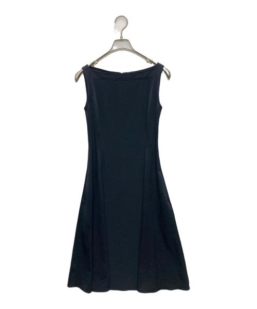 ADEAM（アディアム）ADEAM (アディアム) ノースリーブワンピース ブラック サイズ:SIZE 0の古着・服飾アイテム