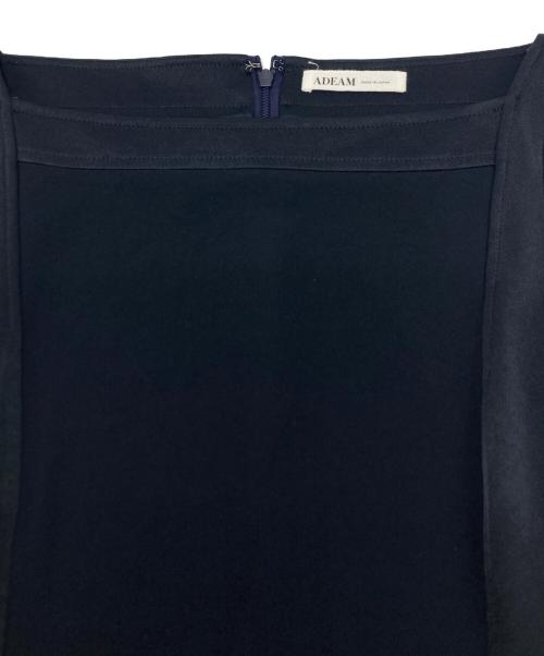 ADEAM（アディアム）ADEAM (アディアム) ノースリーブワンピース ブラック サイズ:SIZE 0の古着・服飾アイテム