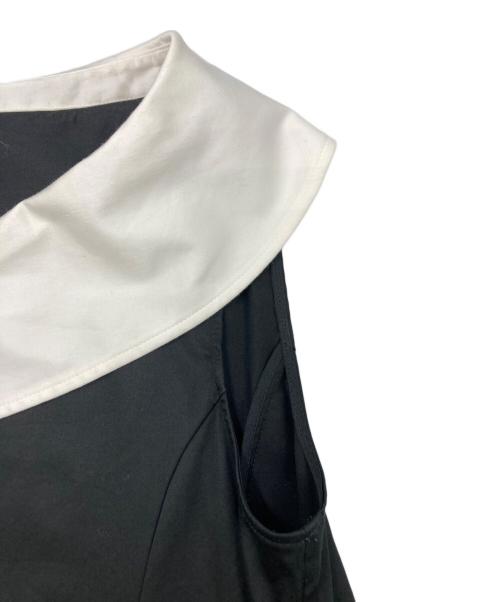 ADEAM（アディアム）ADEAM (アディアム) ノースリーブシャツブラウス ブラック サイズ:SIZE 0の古着・服飾アイテム